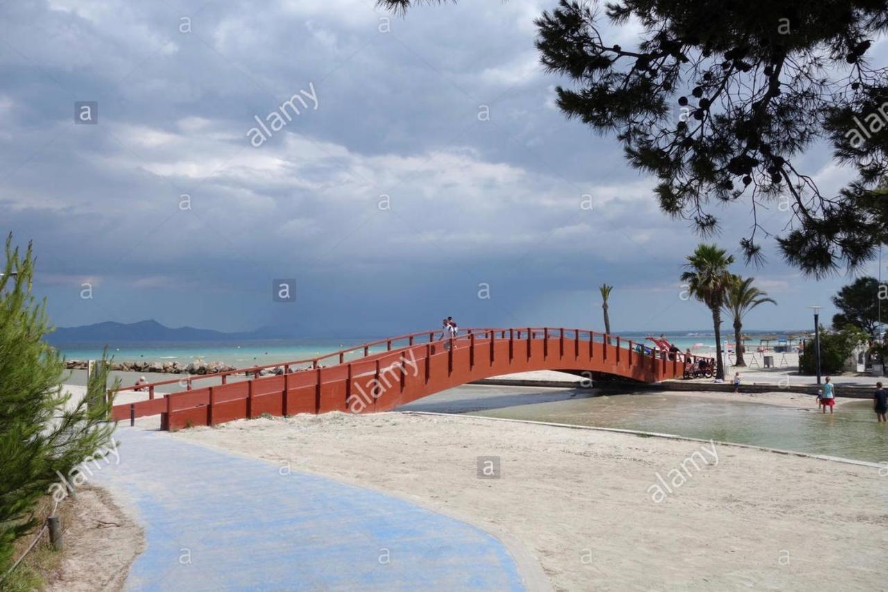 Amazing House Close To The Beach Port de Alcudia  Bagian luar foto